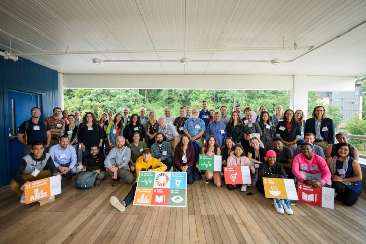 Meeting with delegates from the UN University's RCE gathering