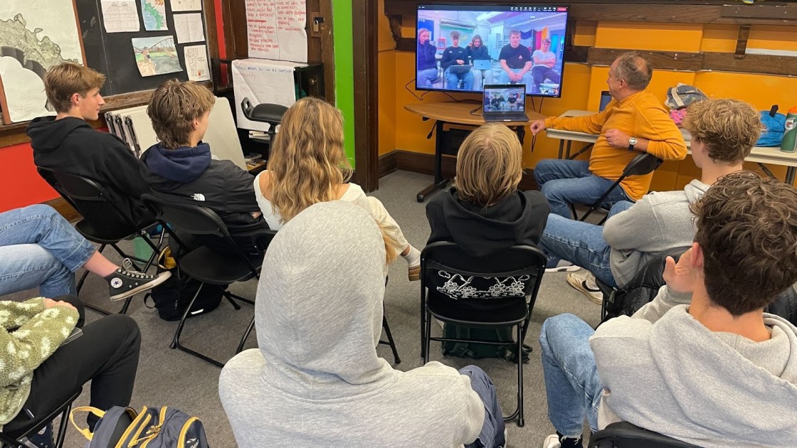 BCL11 students discussion with partners