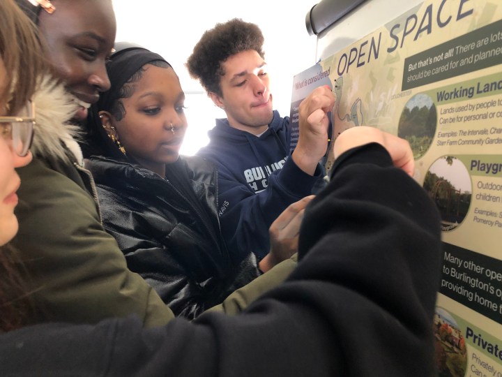 Pinning a map with the places students feel connected to